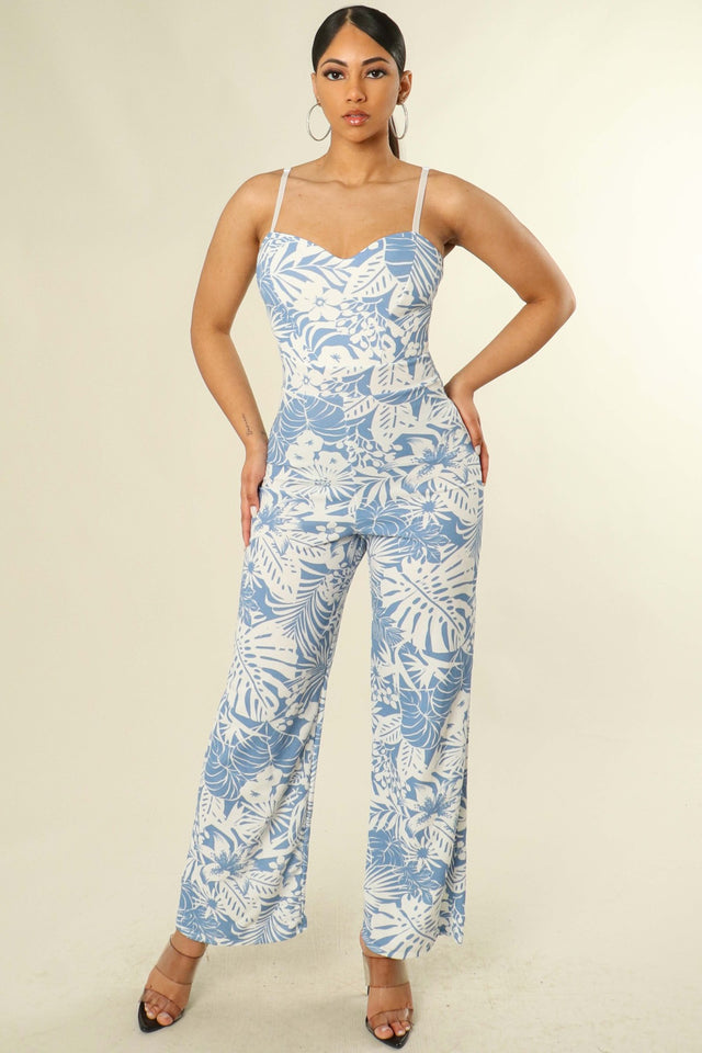 Alisson Blue Jumpsuit