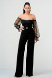 Sol Mio Jumpsuit (Black)