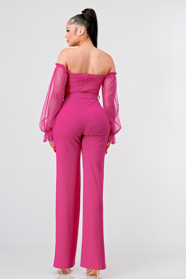 Sol Mio Jumpsuit (Pink)