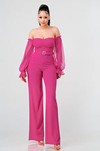 Sol Mio Jumpsuit (Pink)