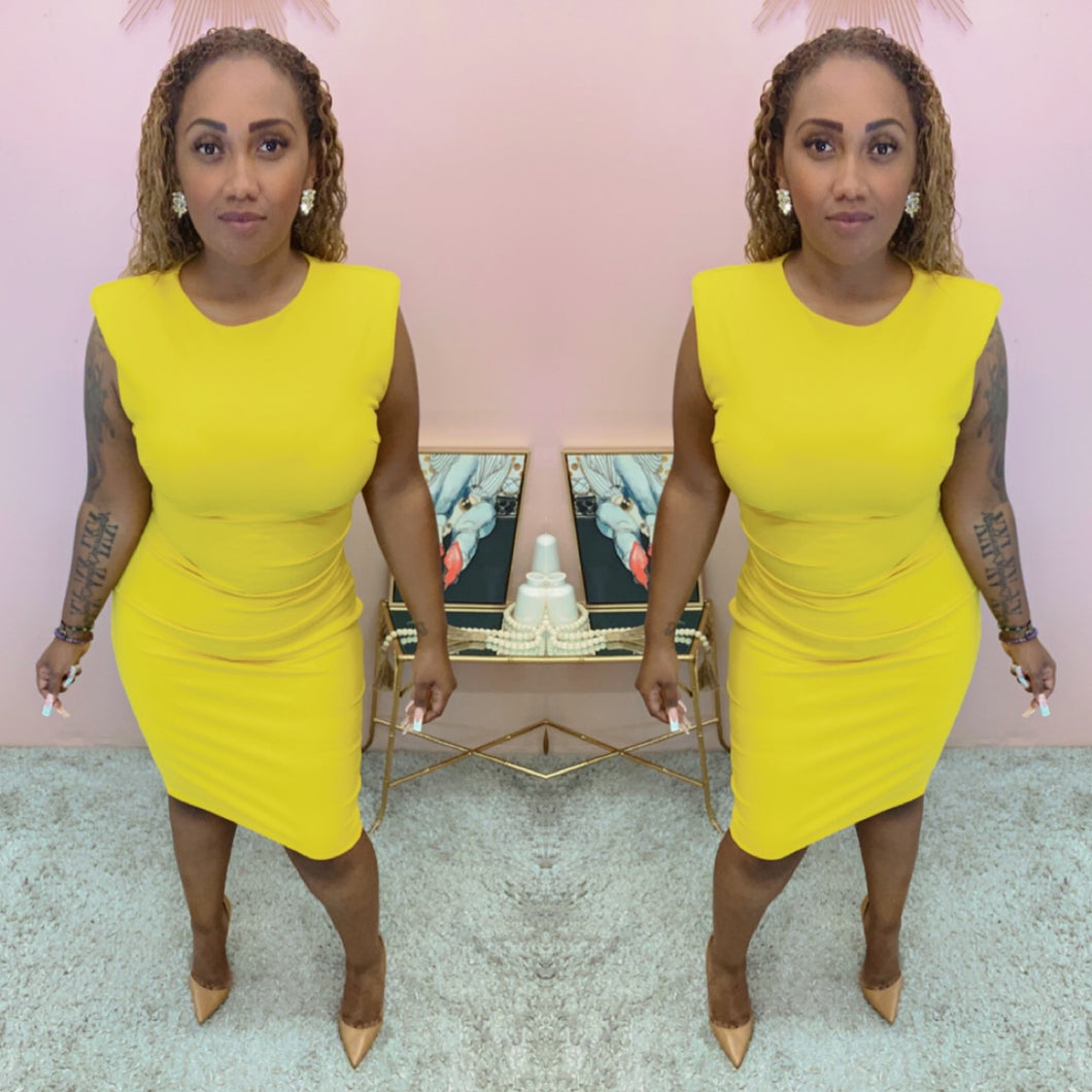 Bright Me Midi Dress