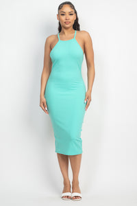 Marline Midi Dress (Aqua)