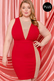 Angie Mini Dress (Plus Size)