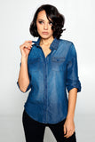 Tina Denim Blouse