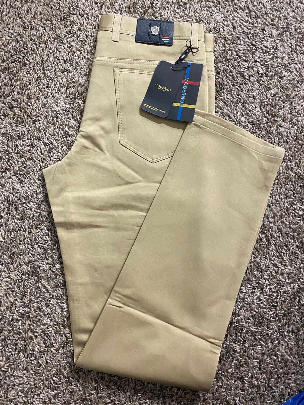 Khaki Italian Pants